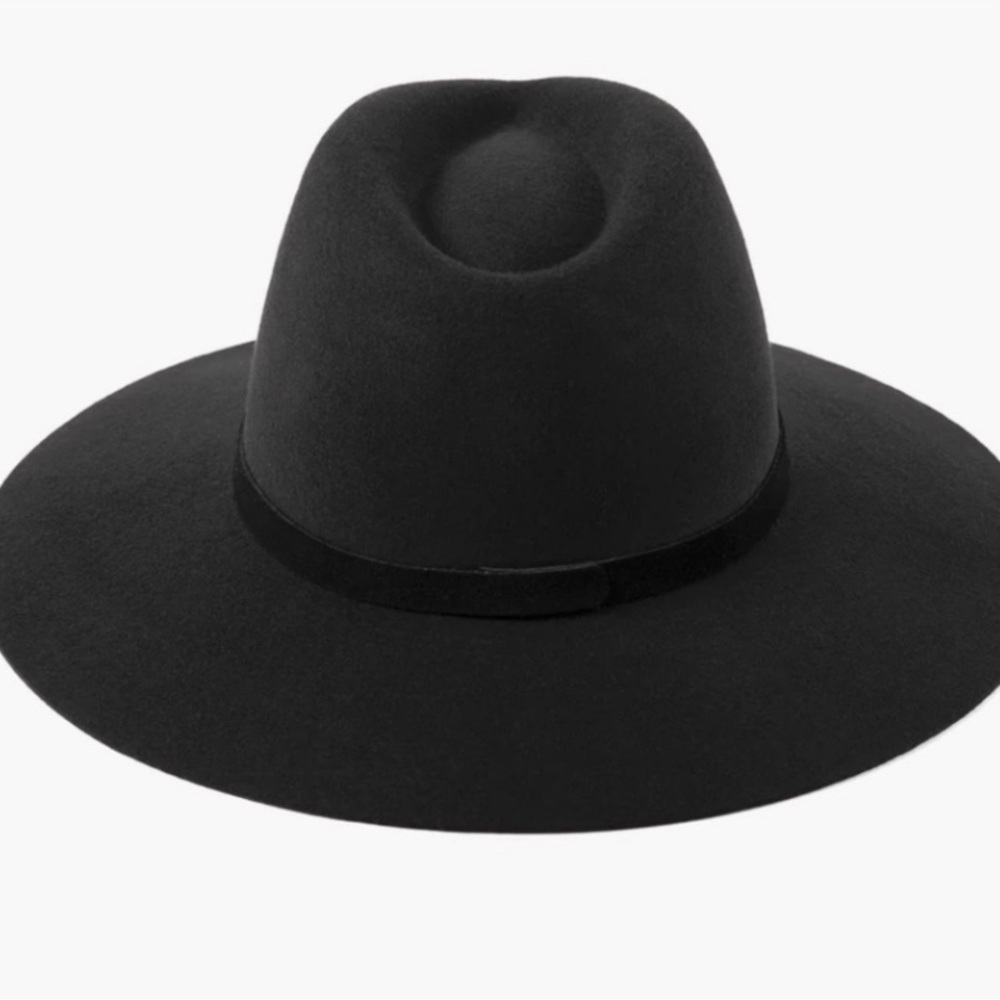 Lack Of Color The Grove Black Fedora Hat sizes M (57cm) NWT - Picture 4 of 11
